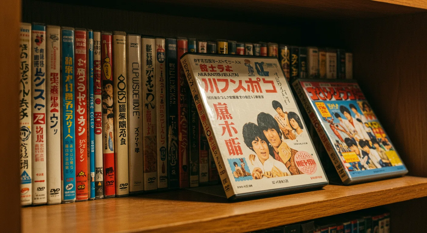 山口百恵出演作品のDVDコレクション