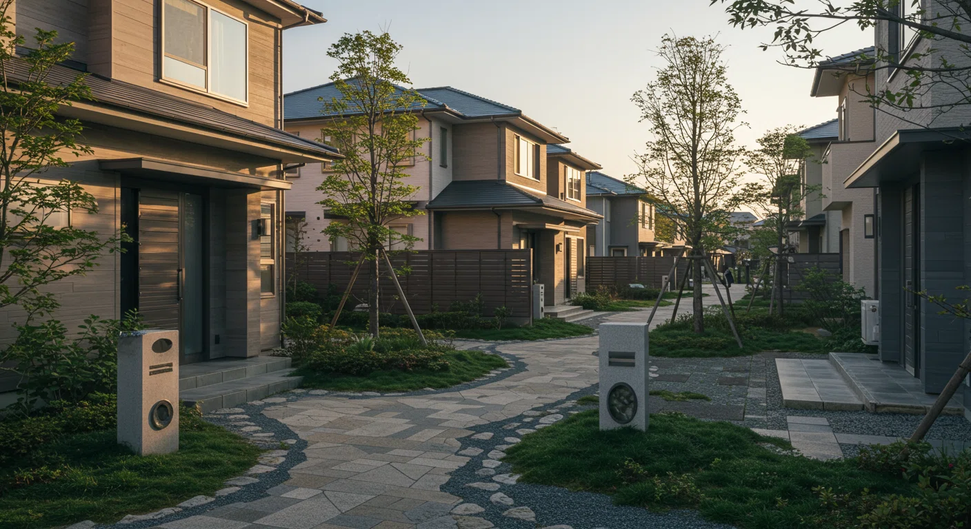 高級住宅街の風景