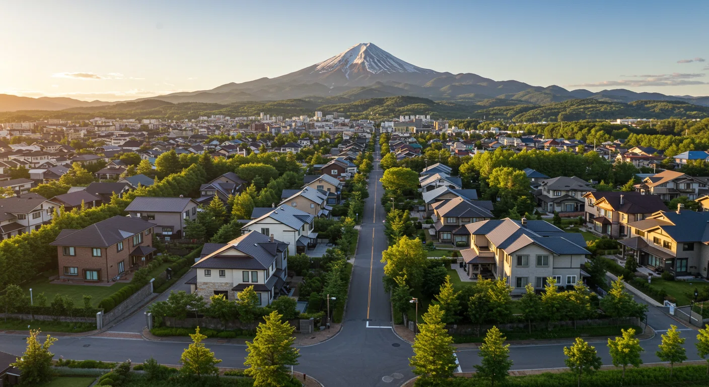 札幌市中央区宮の森の高級住宅街の風景