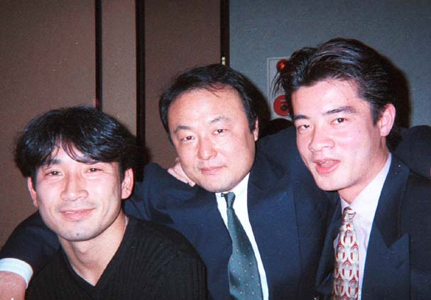 左・都並敏史選手（元サッカー選手）、右・波多野浩之先生（松田聖子と後に結婚）