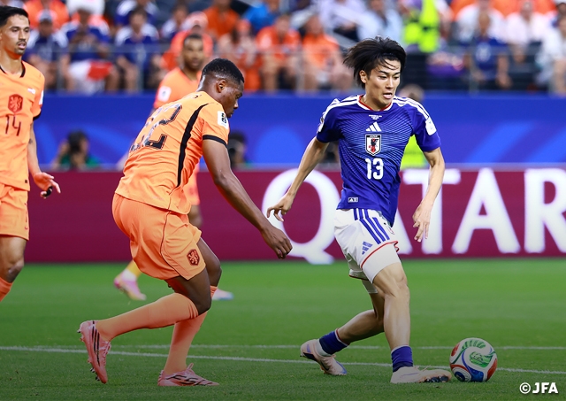 中村敬斗 北中米W杯2026 第1戦オランダ戦で左サイドを仕掛ける｜サッカー日本代表